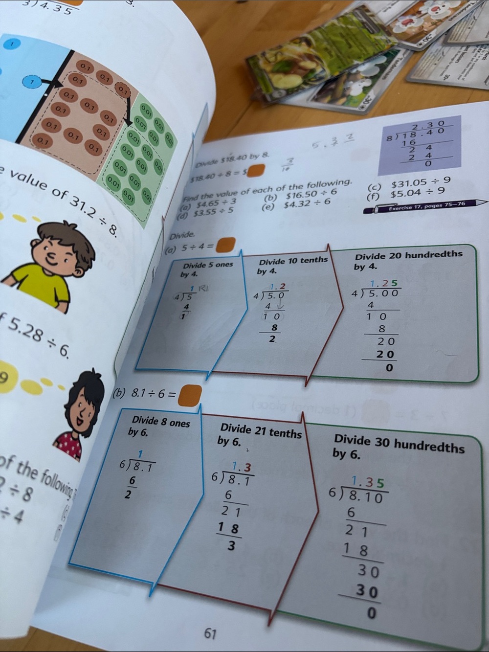 Primary Mathematics Workbook & Textbook Set - 4B - Picture 3 of 6